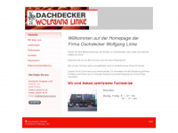 dachdecker-linke.de Webseite Vorschau