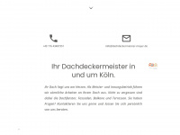 dachdeckermeister-meyer.de Webseite Vorschau