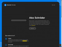 ali-schroeder.de Webseite Vorschau