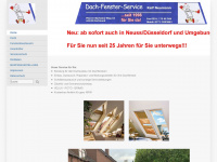 dach-fenster-service.de Webseite Vorschau