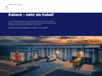 kabeck.de Webseite Vorschau