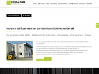 dahlmann-gmbh.de Webseite Vorschau