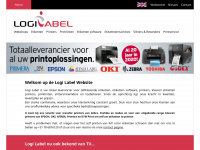 logilabel.nl Webseite Vorschau