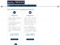 data-scales.de Webseite Vorschau