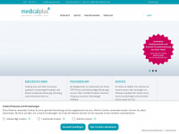 medical-plus.de Webseite Vorschau
