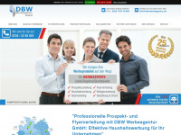 dbwwerbeagentur.de Webseite Vorschau