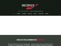 decoflex.de Webseite Vorschau