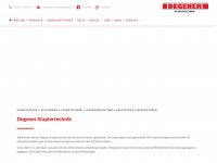 degener-staplertechnik.de Webseite Vorschau