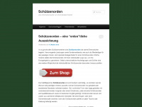 schuetzenorden.com Webseite Vorschau