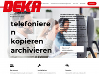 deka.tk Webseite Vorschau