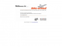 deko-einkauf.de Webseite Vorschau