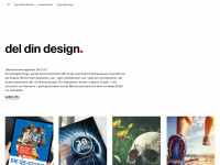 deldindesign.de Webseite Vorschau