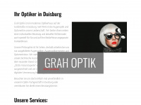 grah-optik.de Webseite Vorschau