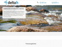 delta-h.de Webseite Vorschau