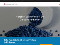 delta-kunststoffe.de Webseite Vorschau