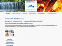 demotech.de Webseite Vorschau