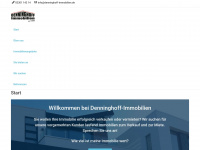 denninghoff-immobilien.de Webseite Vorschau