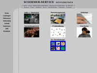schirmer-service.de Webseite Vorschau