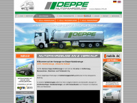 deppe-nfz.de Webseite Vorschau