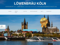 loewenbraeu-koeln.com Webseite Vorschau