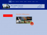 der-mobile-tierarzt.de Webseite Vorschau