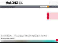 kundendienst-maschke.de Webseite Vorschau