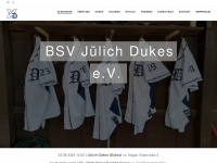 juelich-dukes.de Webseite Vorschau