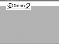 detlefs-brillen.de Webseite Vorschau