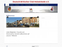 deutsch-britischer-club.de Webseite Vorschau