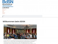 bdsn.de Webseite Vorschau