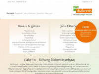 diakonis.de Webseite Vorschau