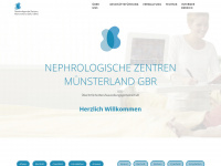dialysen-muensterland.de Webseite Vorschau