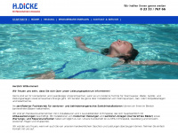 dicke-en.de Webseite Vorschau