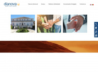dianova.pt Webseite Vorschau