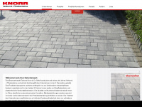 knorr-betonwaren.de Webseite Vorschau