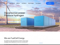 fuelcellenergy.com Webseite Vorschau