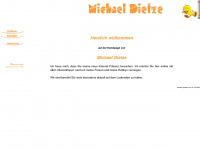 dietze-m.de Webseite Vorschau
