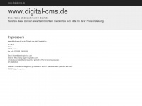 digital-cms.de Webseite Vorschau