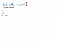 elbufer.de Webseite Vorschau