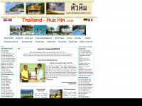 thailand-huahin.com Webseite Vorschau