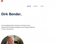 dirkbender.de Webseite Vorschau