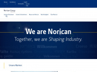 noricangroup.com Webseite Vorschau