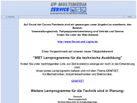 up-multimedia-service.de Webseite Vorschau
