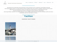 samosail-yacht-charter.com Webseite Vorschau