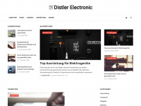 distler-electronic.de Webseite Vorschau