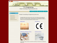 d-j-engineering.de Webseite Vorschau