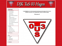 djk-tus03-hagen.de Webseite Vorschau