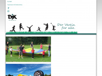 djk-suemmern.de Webseite Vorschau