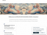 doehler-betonbohren.de Webseite Vorschau