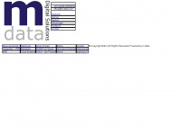 m-data.com Webseite Vorschau